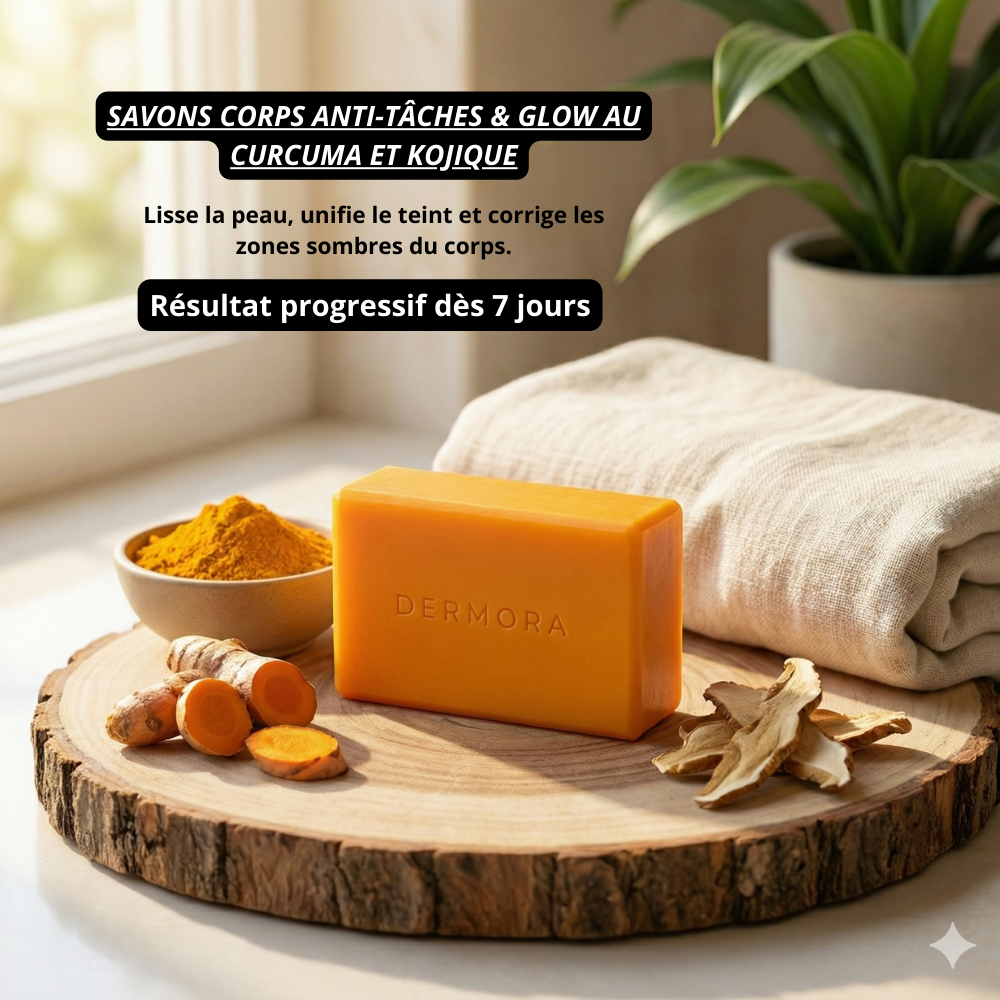 Savon Corps Anti-Taches & Glow (Curcuma + Kojic)